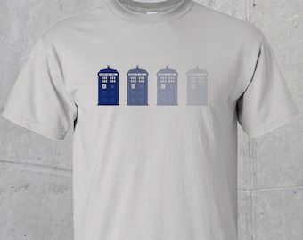 Disappearing Tardis (Dr. Who inspired) Tshirt