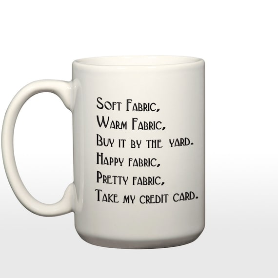 Soft Fabric Warm Fabric 15 oz Coffee Mug