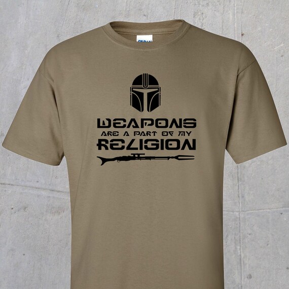 Weapons are part of my religion T-shirt (Ambam)