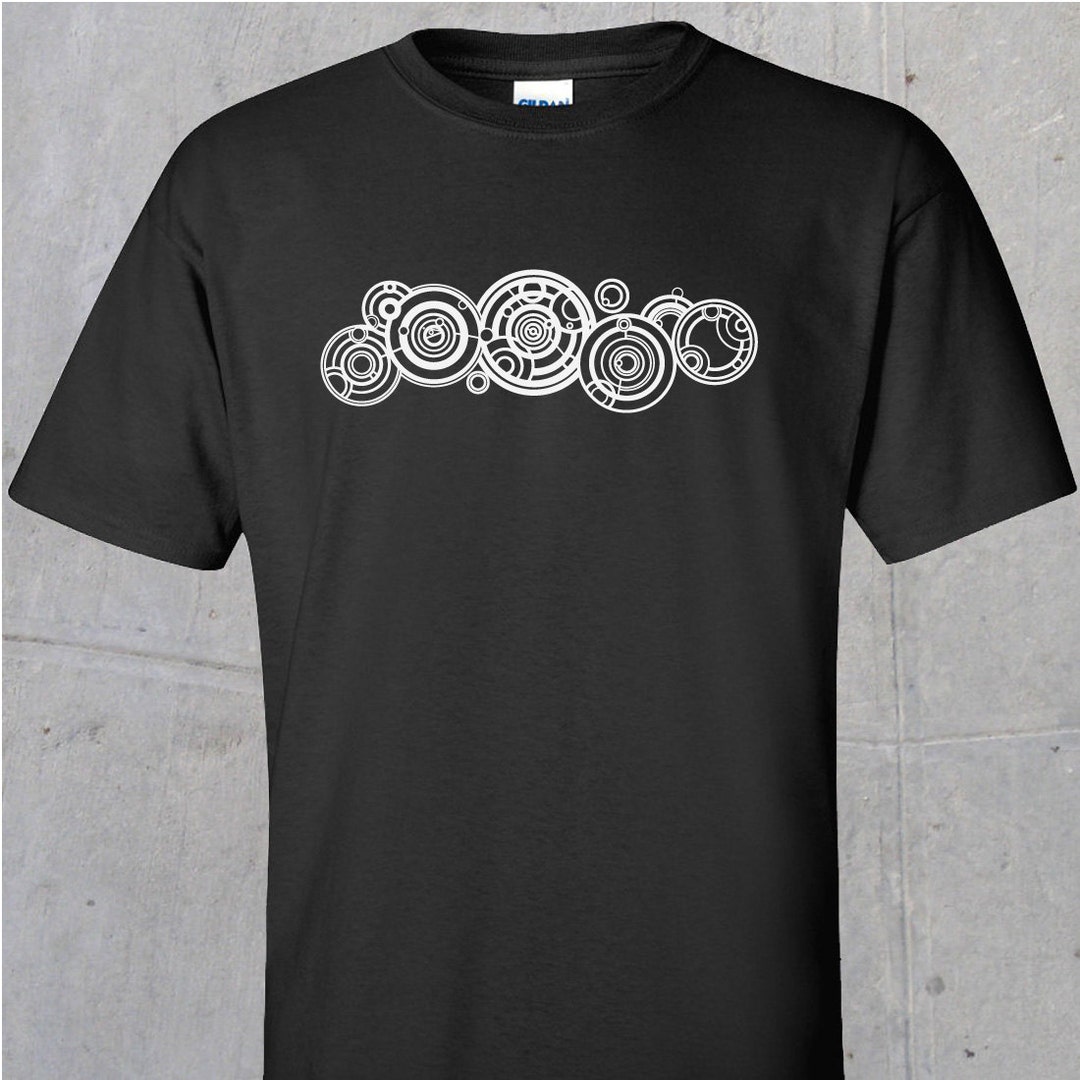 Doctor Who Circular Gallifreyan (white) - Etsy