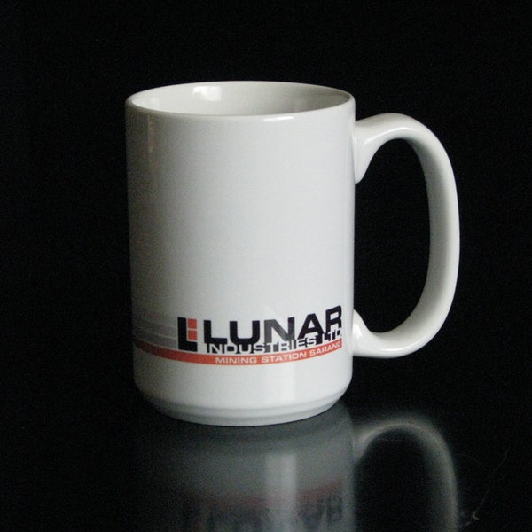 Lunar Industries (inspired by Moon) 15 Oz. Coffee Cup