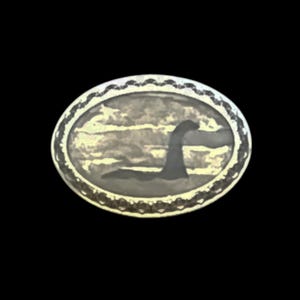 Hand Cast Nessie Pin
