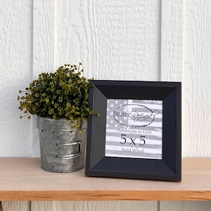 5x5 Haven Collection - Home Decor, Multiple Colors, Free Shipping, Wall Art, Wedding, Solid Wood, Made in USA, Handmade, Wall Decor,