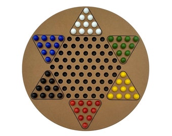 Xx LARGE Chinese Checkers, Board Games, Made in USA, Fun for the whole family, Game Night, Gifts, holidays,  Home Decor, Game room,