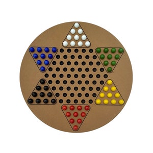 Xx LARGE Chinese Checkers, Board Games, Made in USA, Fun for the whole family, Game Night, Gifts, holidays, Home Decor, Game room, image 1