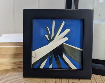 150x150cm Galeriekollektion - Massiver Bilderrahmen aus Erlenholz