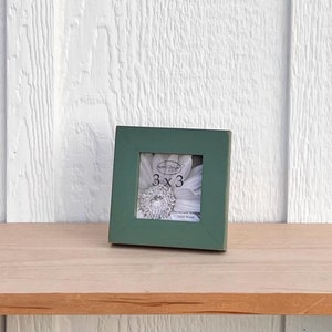 Gallery Collection - Handmade Solid Wood 3x3 Picture Frame – Cottagecore Decor