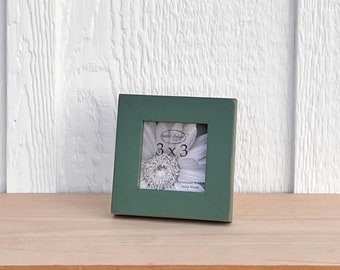 Gallery Collection - Handmade Solid Wood 3x3 Picture Frame – Cottagecore Decor