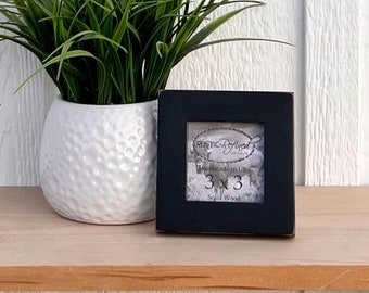 Handmade Solid Wood 3x3 Picture Frame – Gallery Collection