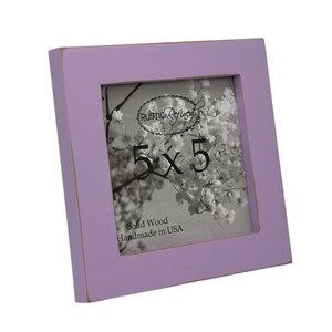 5x5 Gallery Collection Picture Frame Multiple Colors, wall art, Home Decor, Wall Decor, Solid Wood, Handmade, Free Shipping, Made in USA image 8