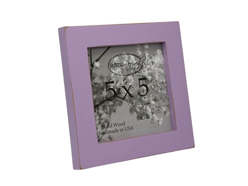 5x5 Gallery Collection Picture Frame Multiple Colors, wall art, Home Decor, Wall Decor, Solid Wood, Handmade, Free Shipping, Made in USA image 8