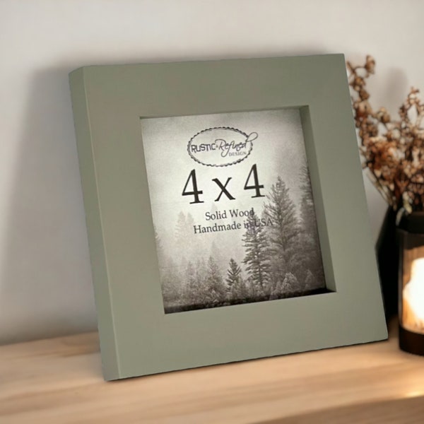 4x4 Gallery Refined Collection - No Sanded Edges - Home Decor, Free Shipping, Multiple Colors, Family photos, Home and Living, Made in USA