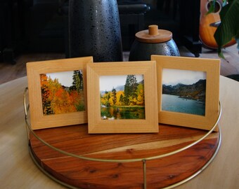 4x4 Gallery Collection - Picture Frames - Home Decor, Multiple Colors, Instagram, Solid Wood, Handmade, Free Shipping, Made in USA, Holidays