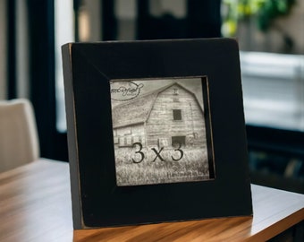 3x3 Gallery Collection - Picture Frames- Multiple Colors- Instagram, Home Decor,Wall Decor, Solid Wood, Handmade, Free Shipping, Made in USA