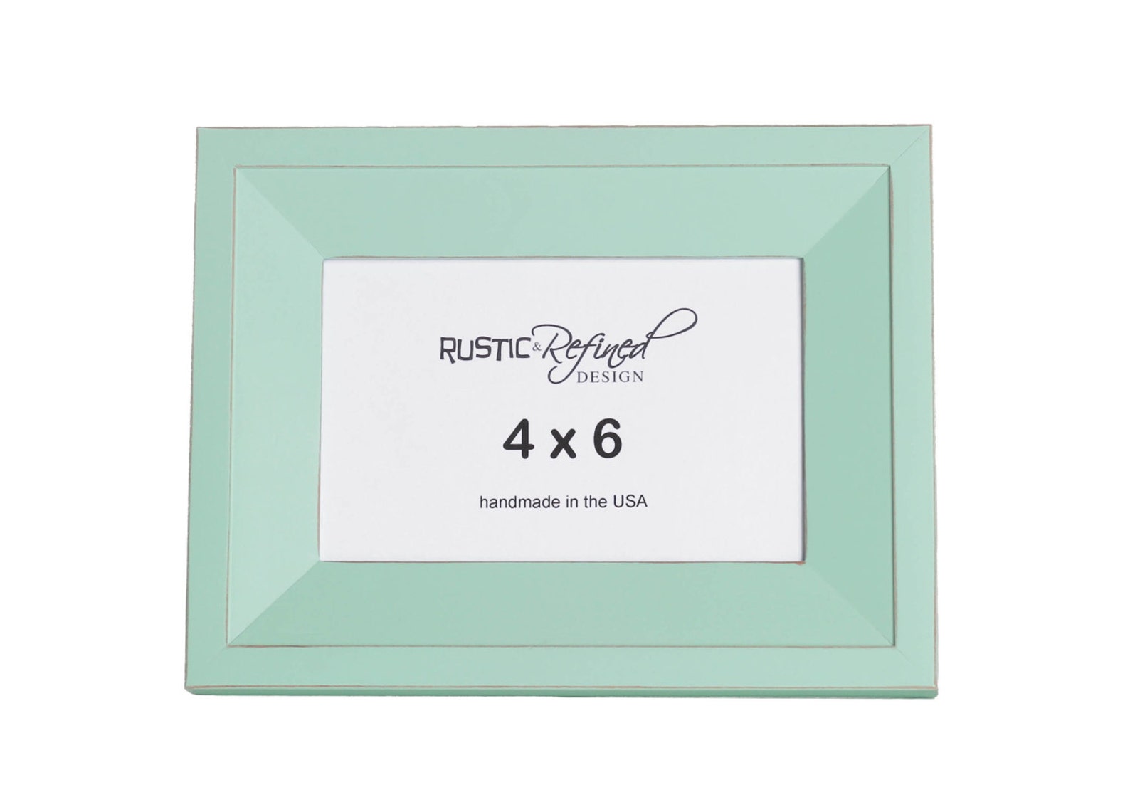 4x6 Haven Picture Frame Sea Foam Picture Frame Home Etsy