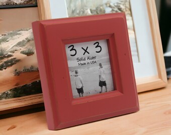 3x3 Moab Collection - Home Decor, Multiple Colors, Free Shipping, Wedding Favors, Wall Decor, Solid Wood, Handmade, Made is USA