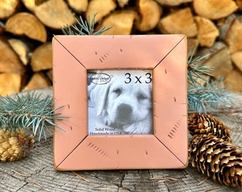 3x3 Cabin Collection - Picture frame - Home decor, Free Shipping, Rustic,