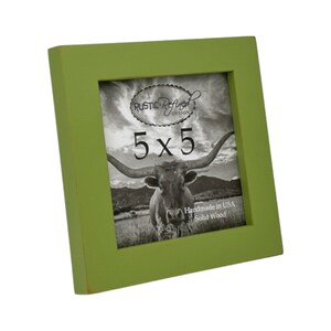 5x5 Gallery Collection Picture Frame Multiple Colors, wall art, Home Decor, Wall Decor, Solid Wood, Handmade, Free Shipping, Made in USA image 10