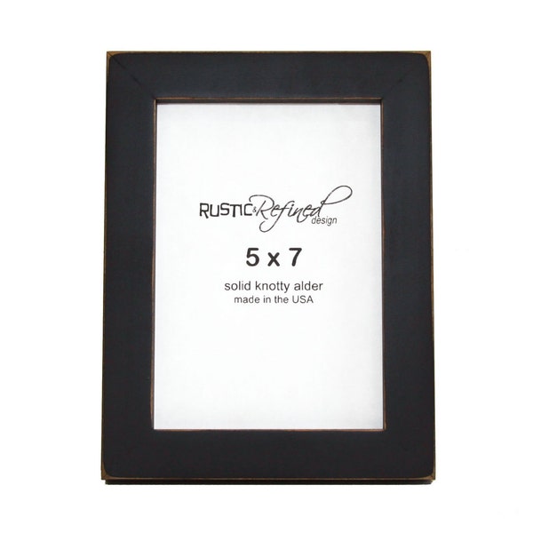 Rustic Black Frame Etsy