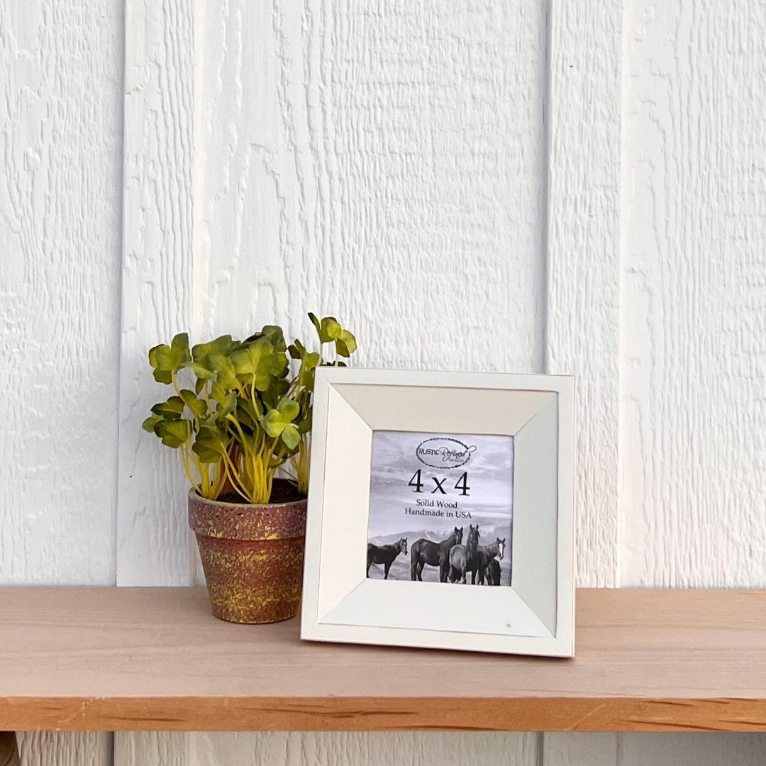 Handmade Solid Wood 4x4 Picture Frame – Haven Collection - Etsy