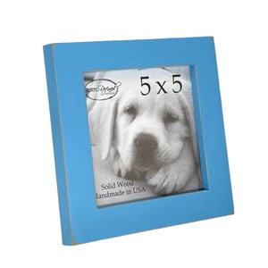 5x5 Gallery Collection Picture Frame Multiple Colors, wall art, Home Decor, Wall Decor, Solid Wood, Handmade, Free Shipping, Made in USA image 9