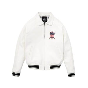 Handmade Men&#39;s Avirex Real Leather Bomber Jacket – Classic American Flight Icon Outerwear Avirex-Inspired Pilot Jacket Gift for Him