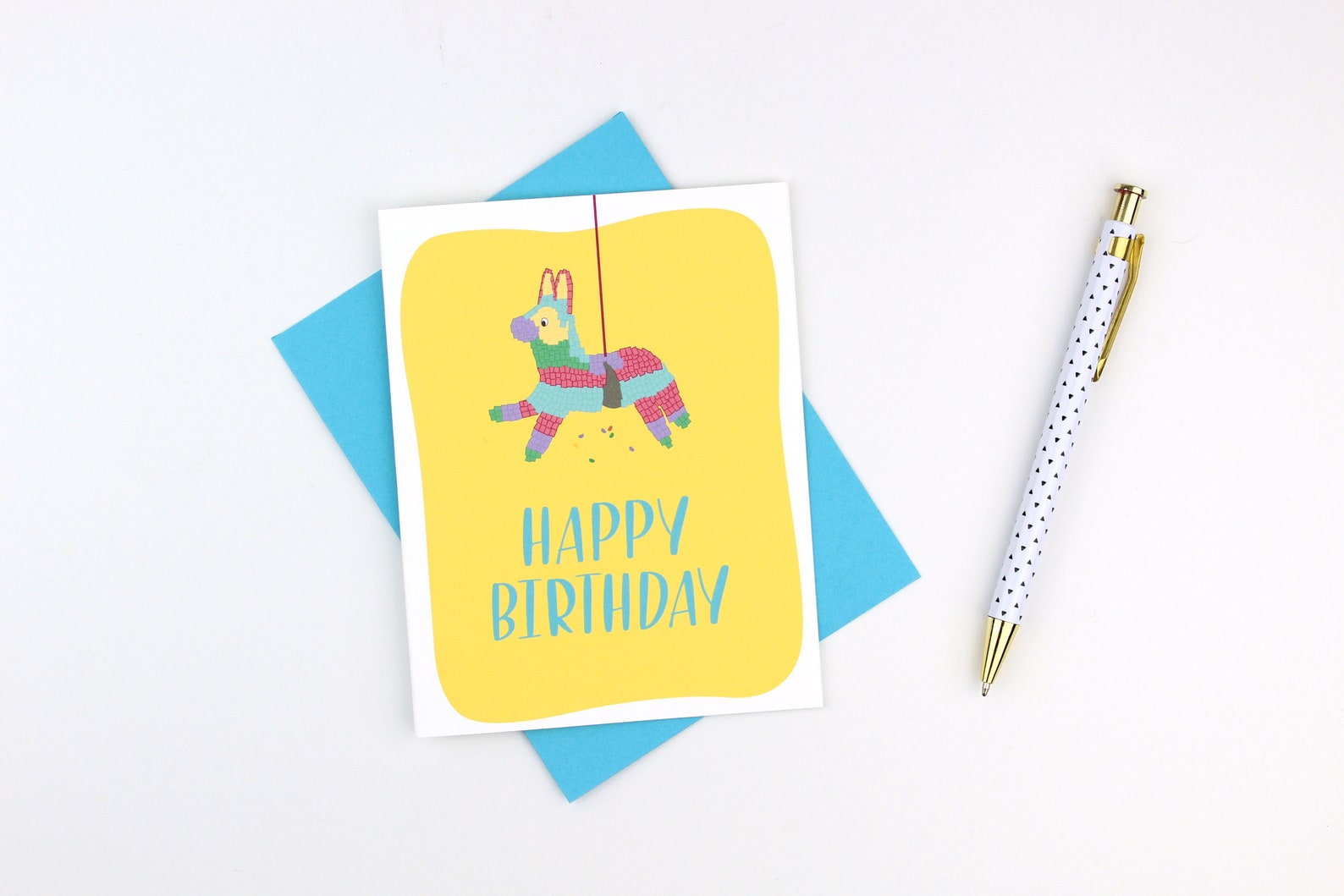 Pinata Birthday Card Birthday Card Funny Birthday Card - Etsy