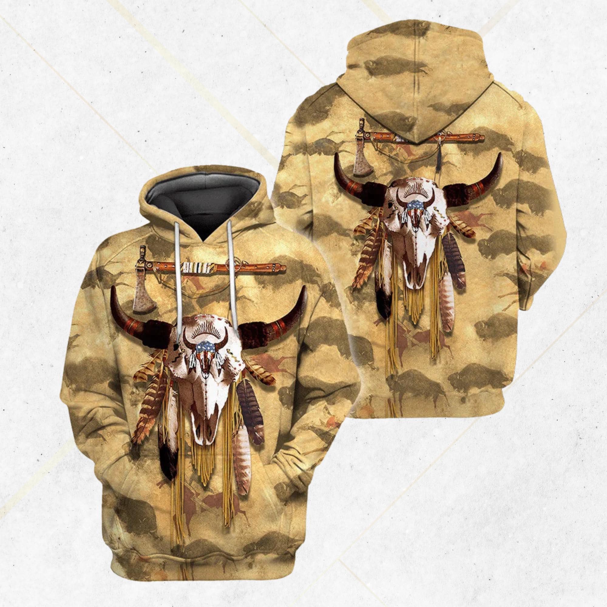 Desert camo hoodie - Etsy 日本