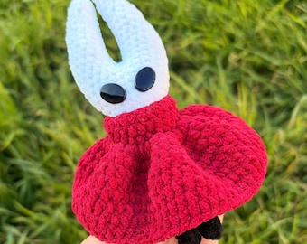 Silksong Hornet Handmade Crochet Plushie - Handmade Hollow Knight Plush
