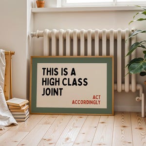 Detta är en högklassig gemensam väggkonst, agera därefter citattryck, modern typografisk affisch, minimalistisk heminredning, neutral barvagnstryck