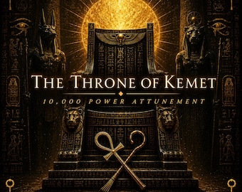 The Throne of Kemet 10000 Power Attunement + Charged Artwork