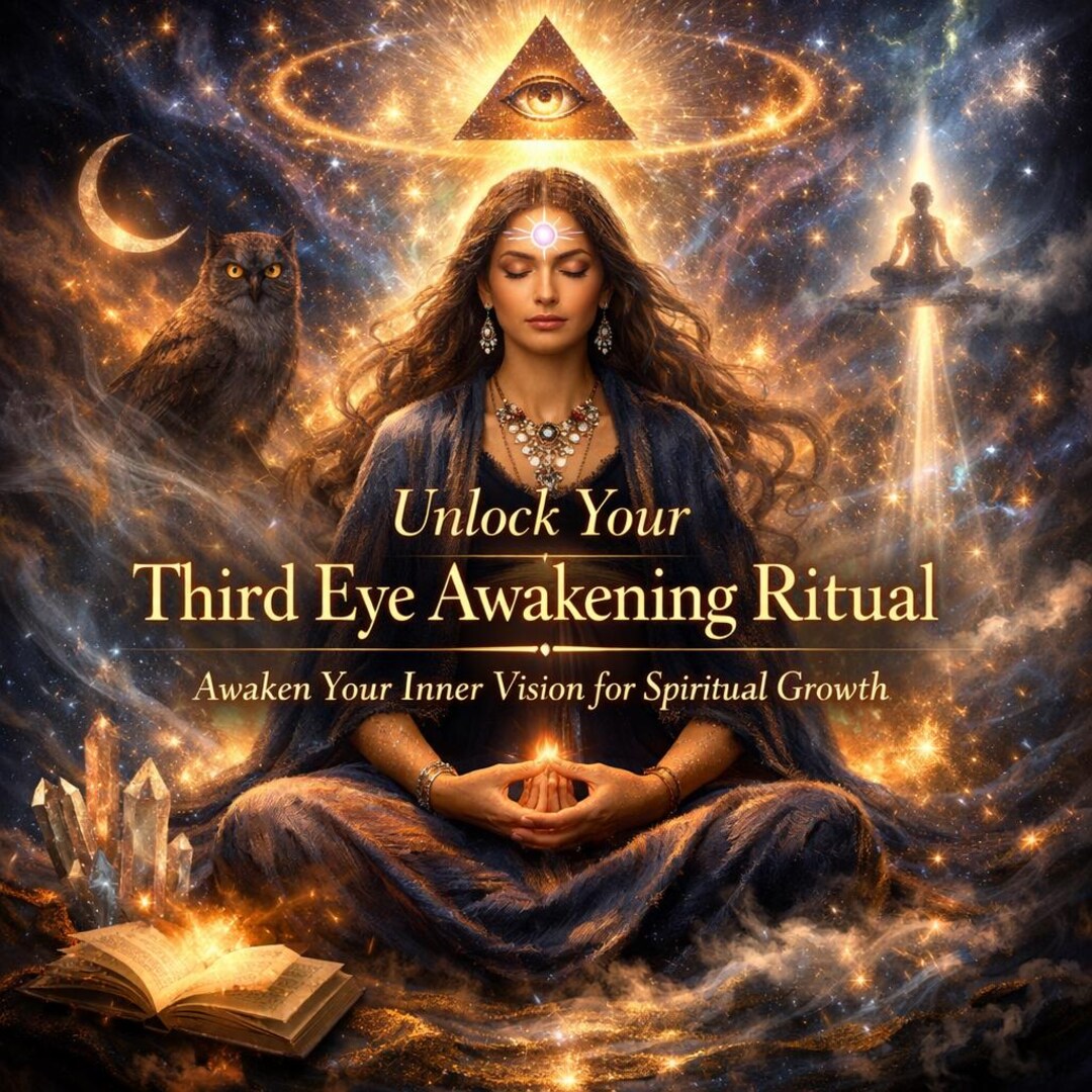 Awaken Your Intuition With Third Eye Activation Ritual - Etsy