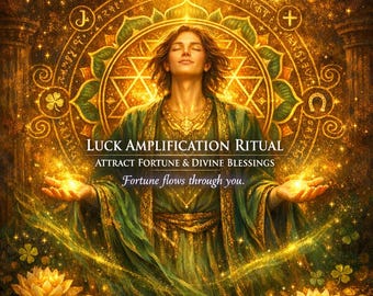 Ritual para Atraer la Suerte: Atrae la fortuna y las bendiciones divinas a tu vida.