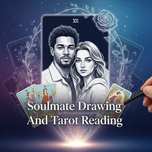 Soulmate Drawing Tarot Reading Same Day Delivery Psychic Sketch Future Husband Wife Reveal Accurate Love Reading Fast Digital Tarot Portrait