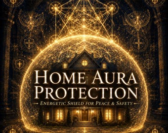 Sanación y protección del aura en el hogar: crea un poderoso escudo energético para la paz y la seguridad.