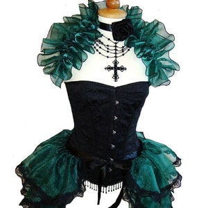 ABSINTH GODDESS Steampunk Opulent Opera Shrug BURLESQUE Gothic - Etsy