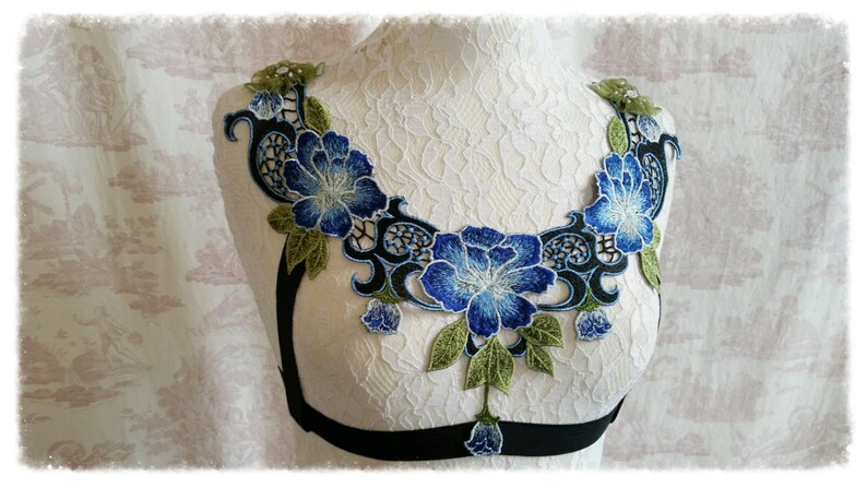 Beautiful Flower Harness Any Size Dance CUSTOM MADE