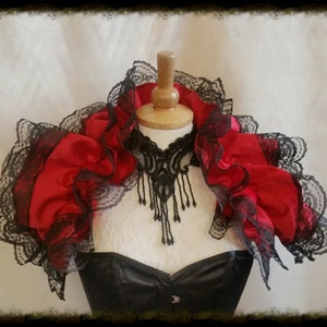 Couture Steampunk Opulent Opera Shrug Collar Wrap BURLESQUE - Etsy