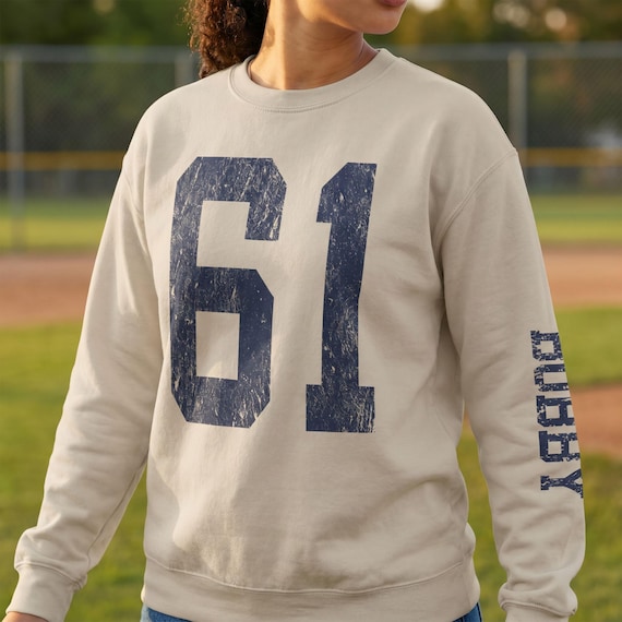 Custom number sweatshirt Front and Back, football mama sweater, sports number, personalized game day, custom name, football high school team