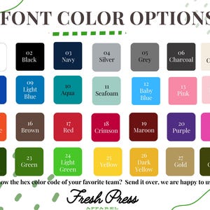 Custom number sweatshirt, baseball mom, football mama sweater, sports number, personalized game day, custom name, football high school team color chart