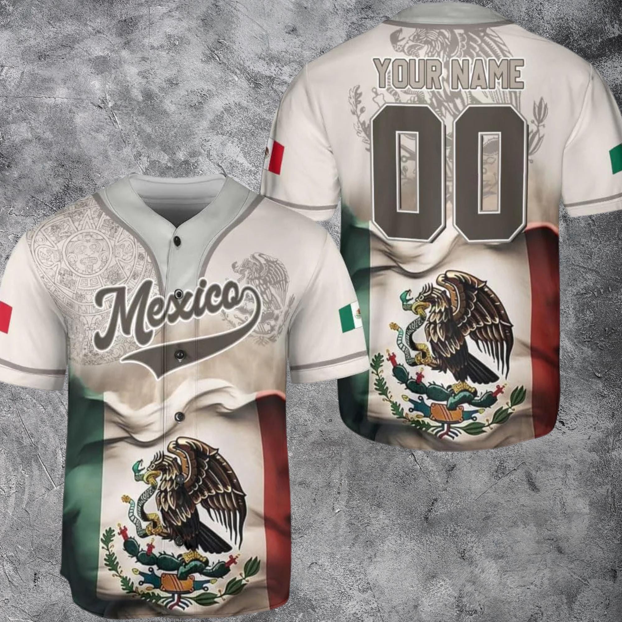 Mexico aztec jersey España