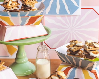 S'more Trays, PDF Printable