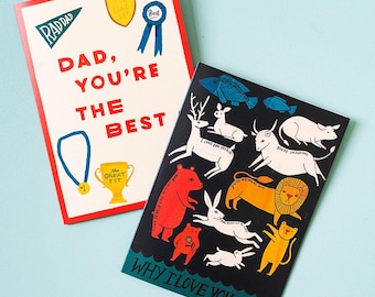 Father's Day Card Suite, PDF Printable