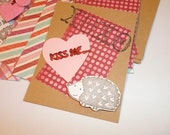 DIY Valentine Card Kit - Make Your Own Valentines -Classroom Card Kit - Valentine Kit - Makes 32