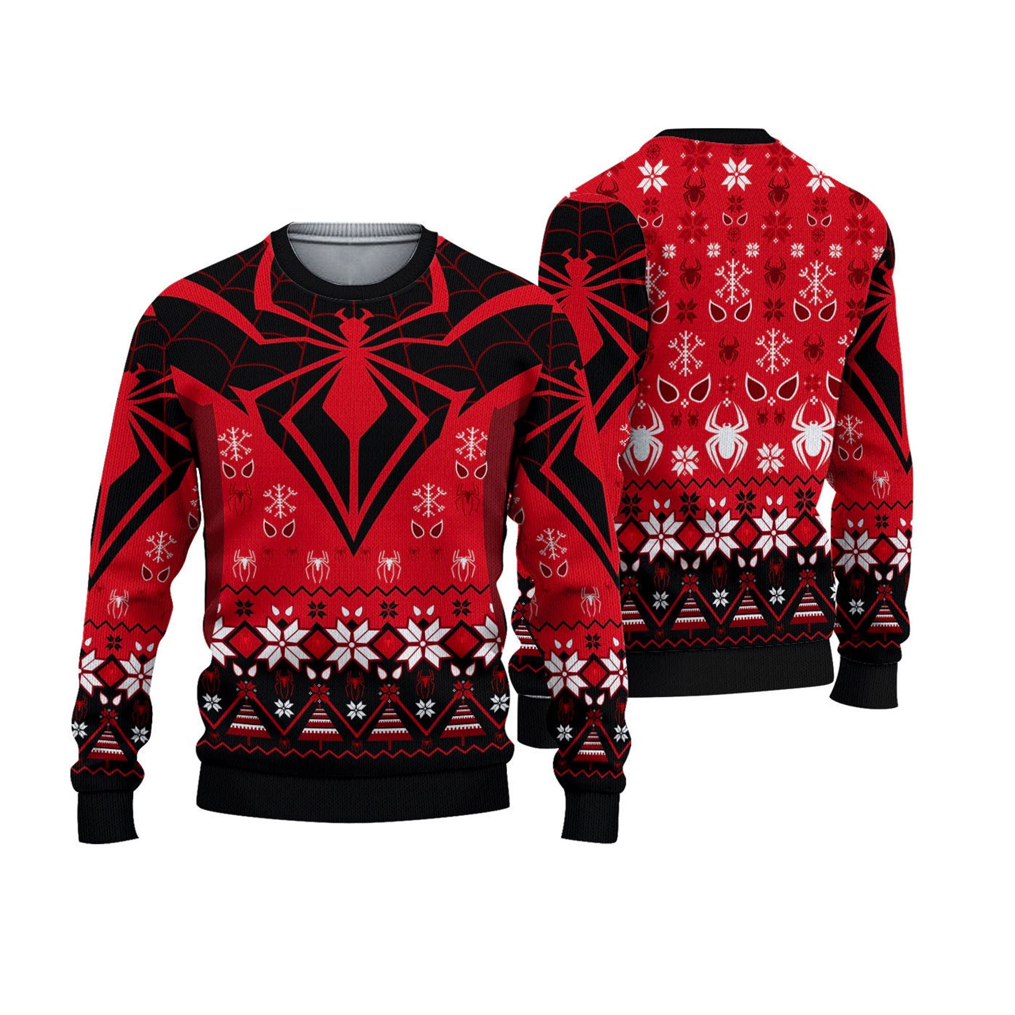 Discover Spider-Mans Ugly Knitted Christmas Sweater