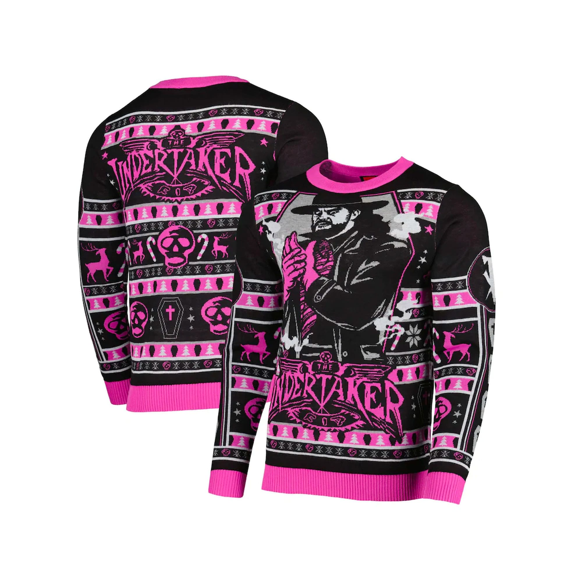 Discover Purple The Undertaker Ugly Holiday Sweater, Undertaker 3D