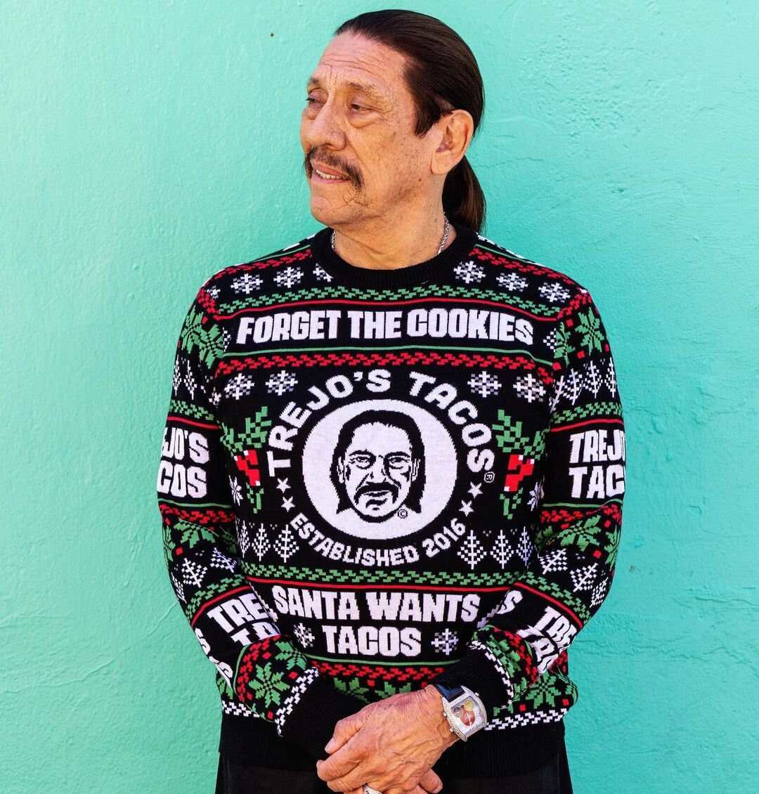 Trejo's Tacos Ugly Holiday Christmas Sweater