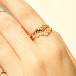 Tiny Custom Heart Signet Ring - letter Heart Signet Ring - 925 Sterling Silver Ring - Valentine&#39;s Day Gift - Gift For Her - Birthday Gift