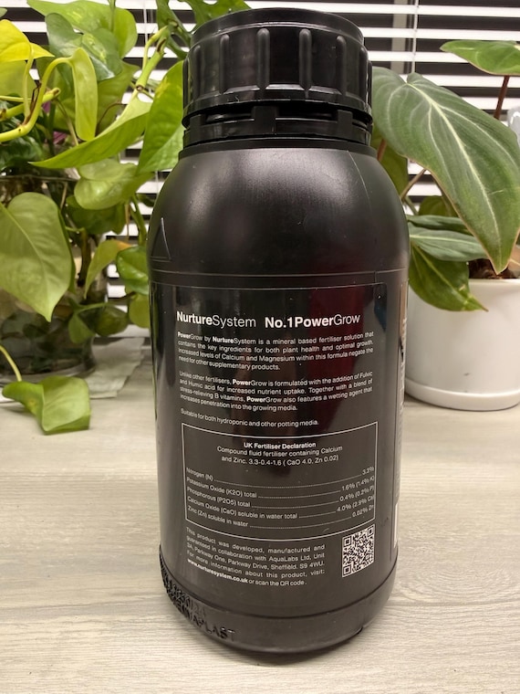 Nurture System #1 Power Grow  Essential Plant Fertilizer for Strong Root &  Leaf Growth - Etsy