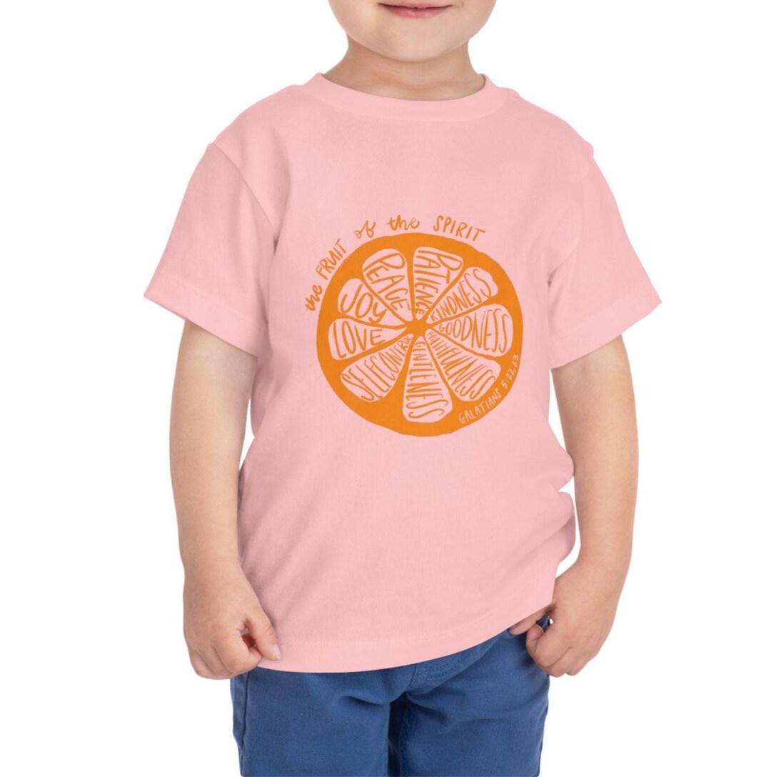 Fruit of the Spirit Toddler Tee: Christian Kids Bible Verse Shirt - Etsy